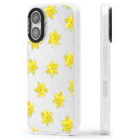 Daffodils Transparent Pattern
