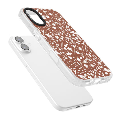 Bouquet de fleurs sauvages sur terre cuite