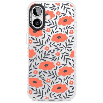 Red Poppy Floral