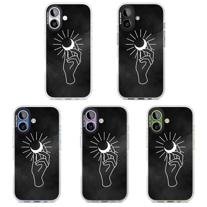 Hand Holding Celestial Moon