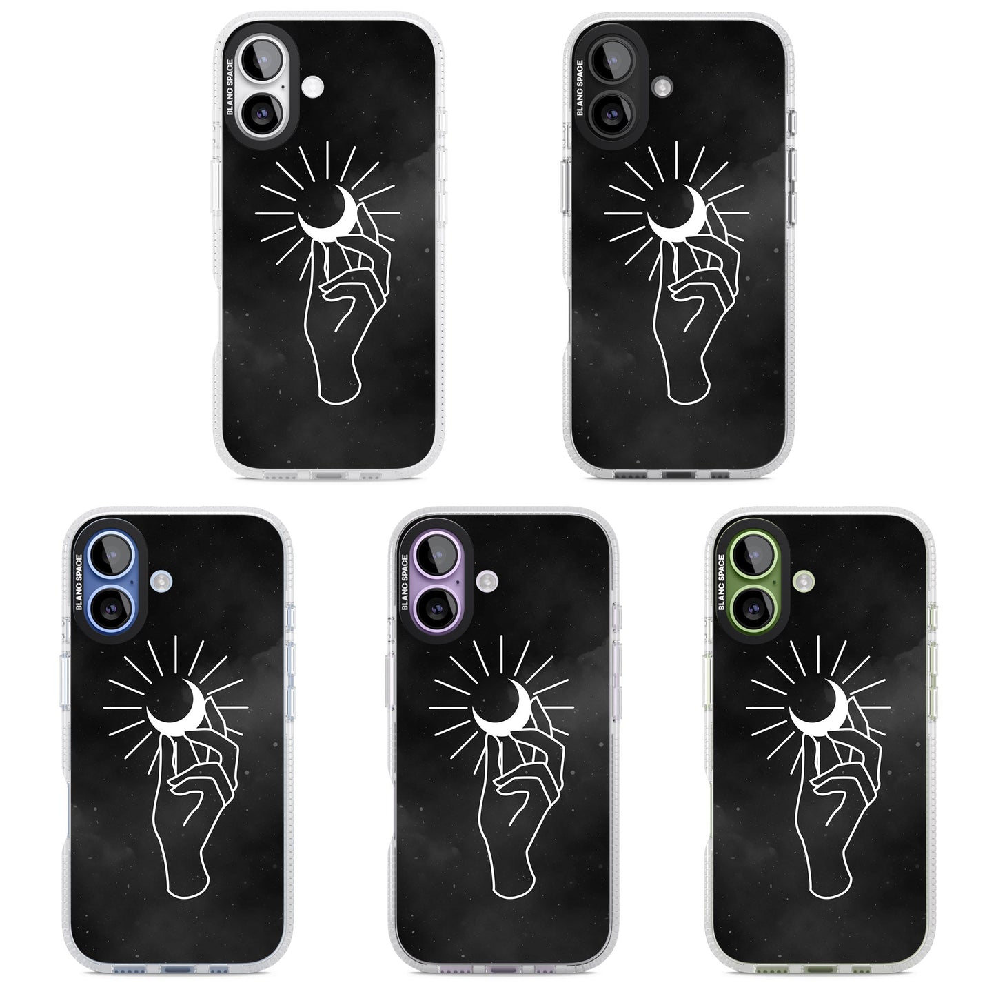 Hand Holding Celestial Moon