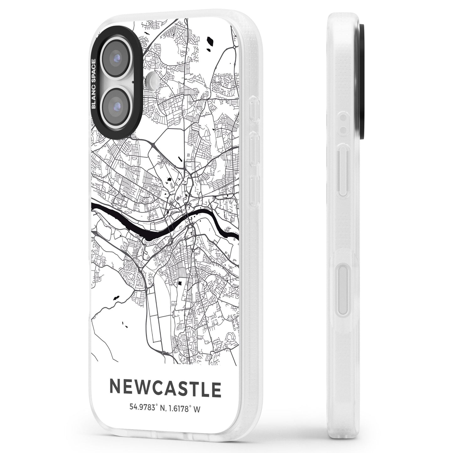 Stadtplan von Newcastle