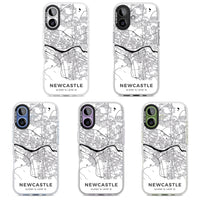 Stadtplan von Newcastle