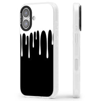 Melted Effect: White & Black