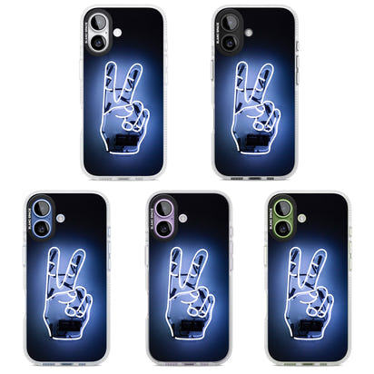 Neon Peace Sign