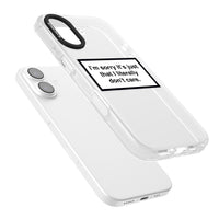 Literally Don'T Care