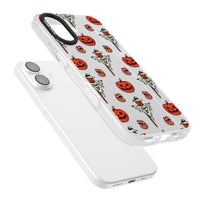 Retro Red Pumpkins & Scarecrows