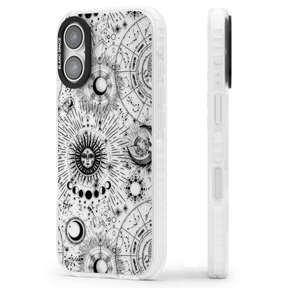 Soleils et Zodiaque Carte solaire