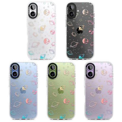 Pastellfarbenes Weltraumuniversum