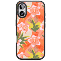 Hawaiian Flowers Abstract Pattern