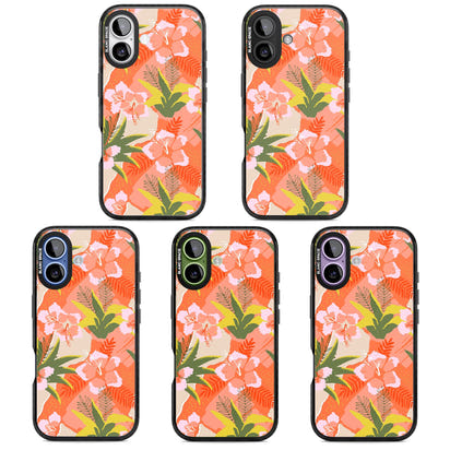 Hawaiian Flowers Abstract Pattern