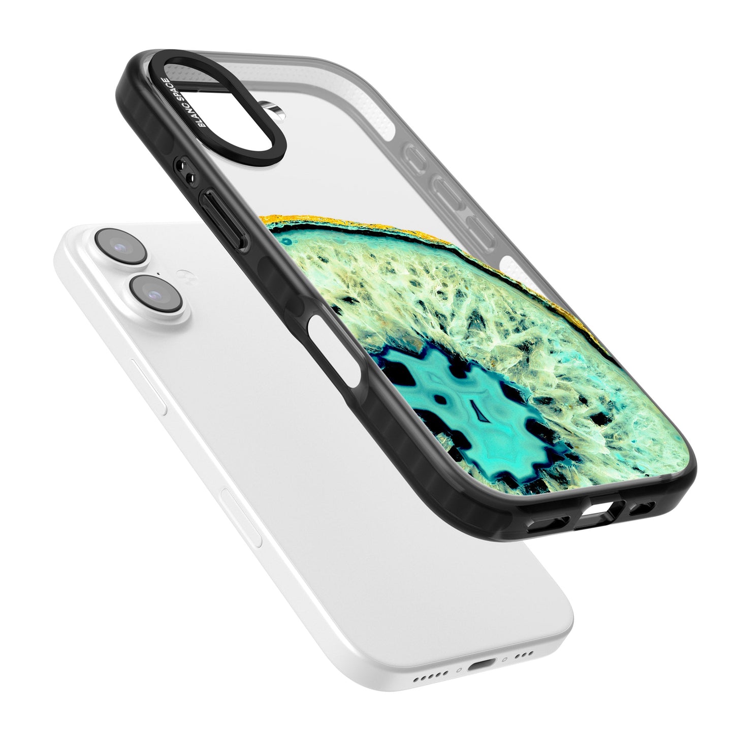 Géode turquoise en cristal