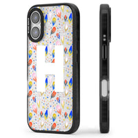 Personalised Abstract Floral Initial