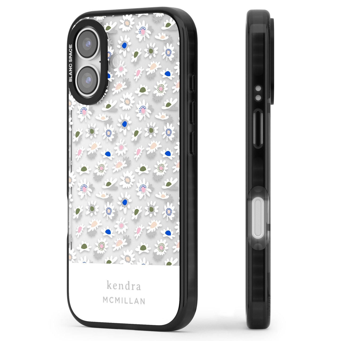 Personalised Grey & White Daisies