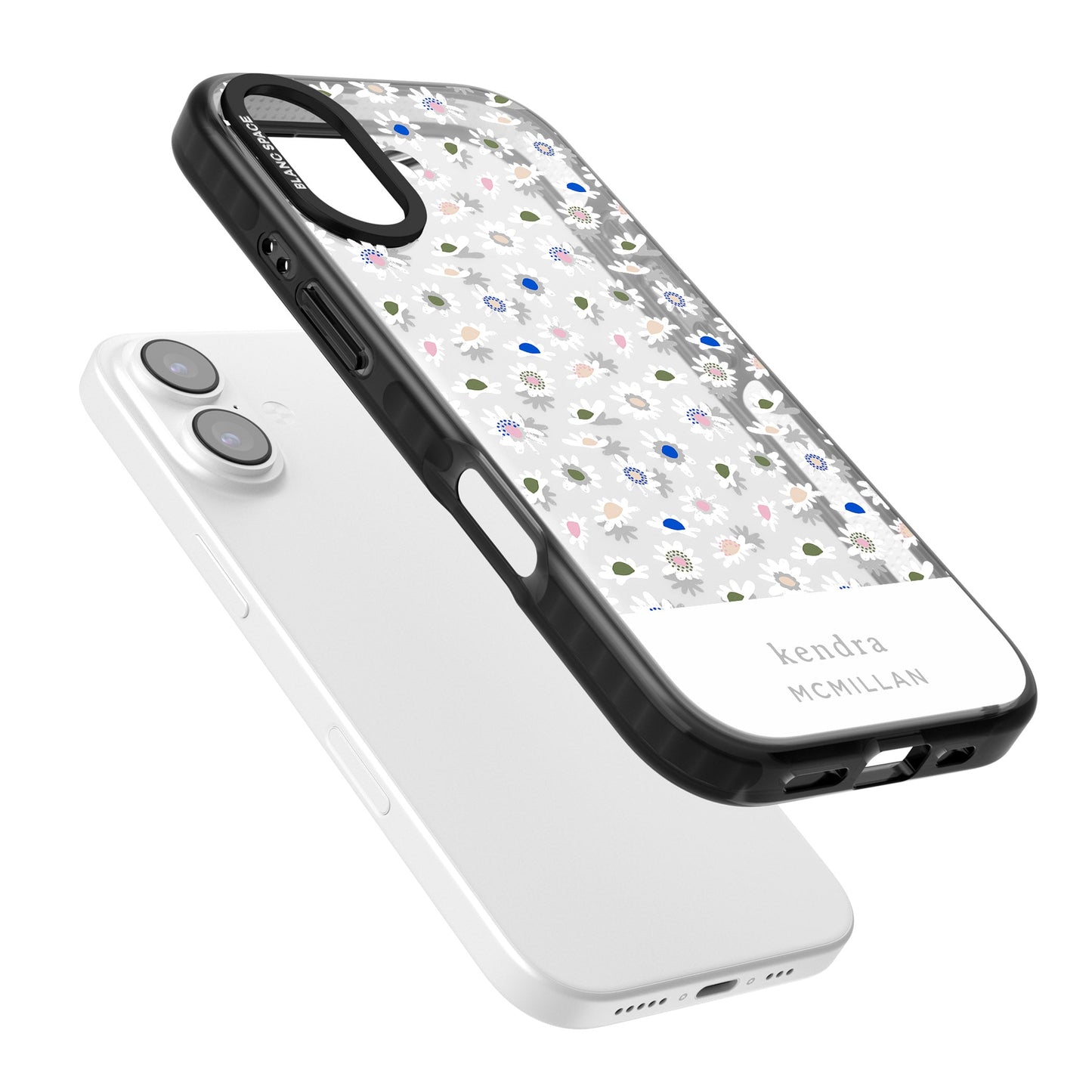 Personalised Grey & White Daisies