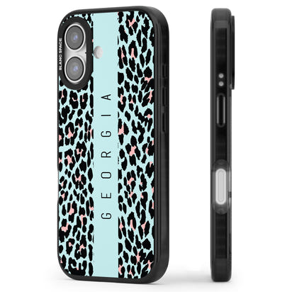 Léopard bleu personnalisé