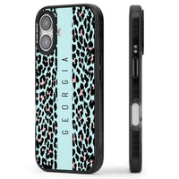 Léopard bleu personnalisé