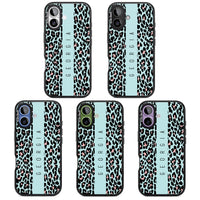 Léopard bleu personnalisé