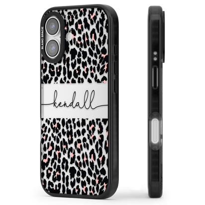 Personalised Cursive Leopard Spots