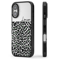 Personalised Seafoam Leopard