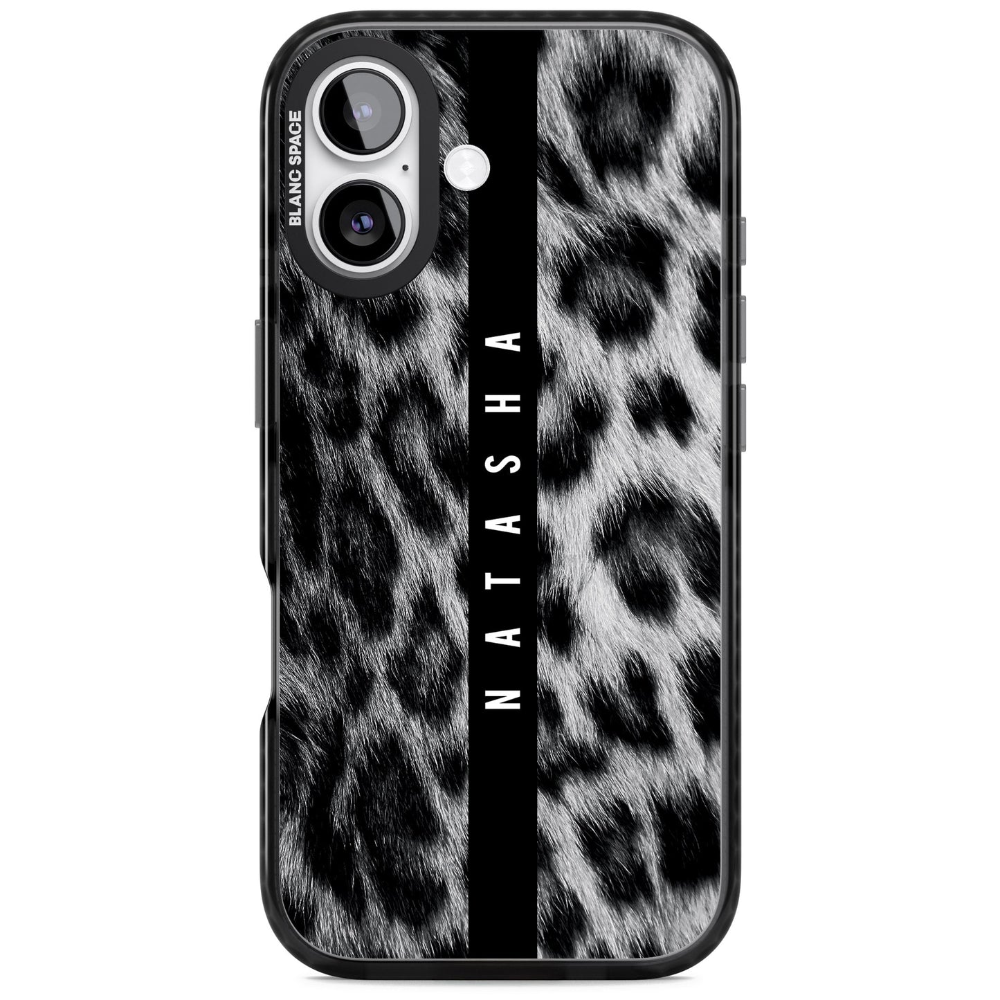 Personalised Snow Leopard Print