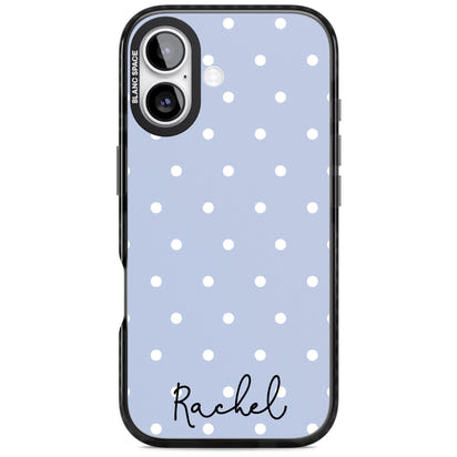 Personalised Simple Light Blue Dots
