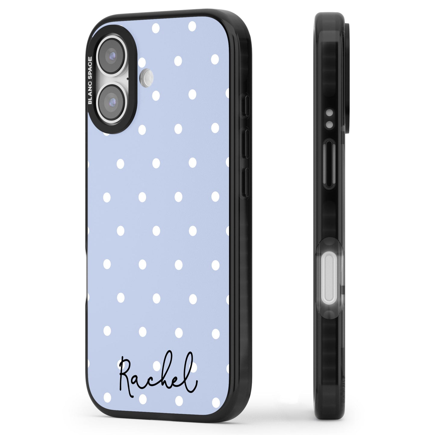 Personalised Simple Light Blue Dots