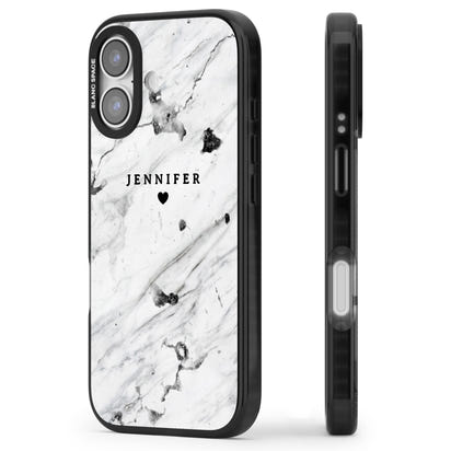 Personalised Marble Heart