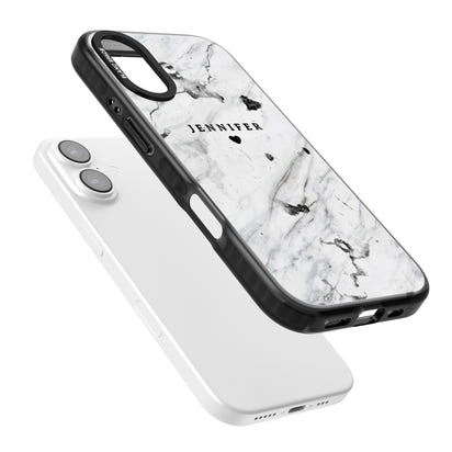 Personalised Marble Heart