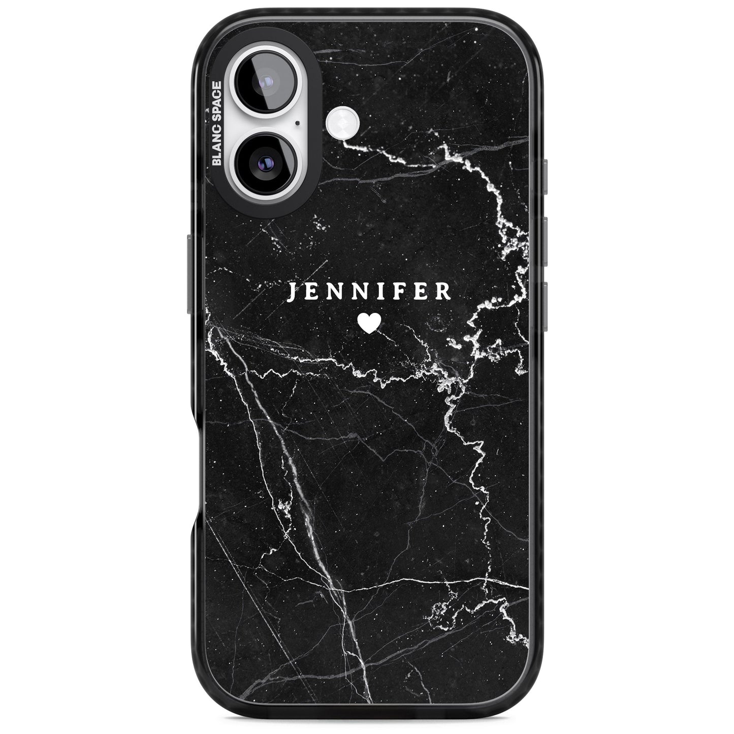 Personalised Black Marble