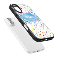 Personalised Rainbow Splatter Name