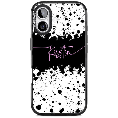 Personalised Bold Paint Splatters