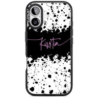 Personalised Bold Paint Splatters