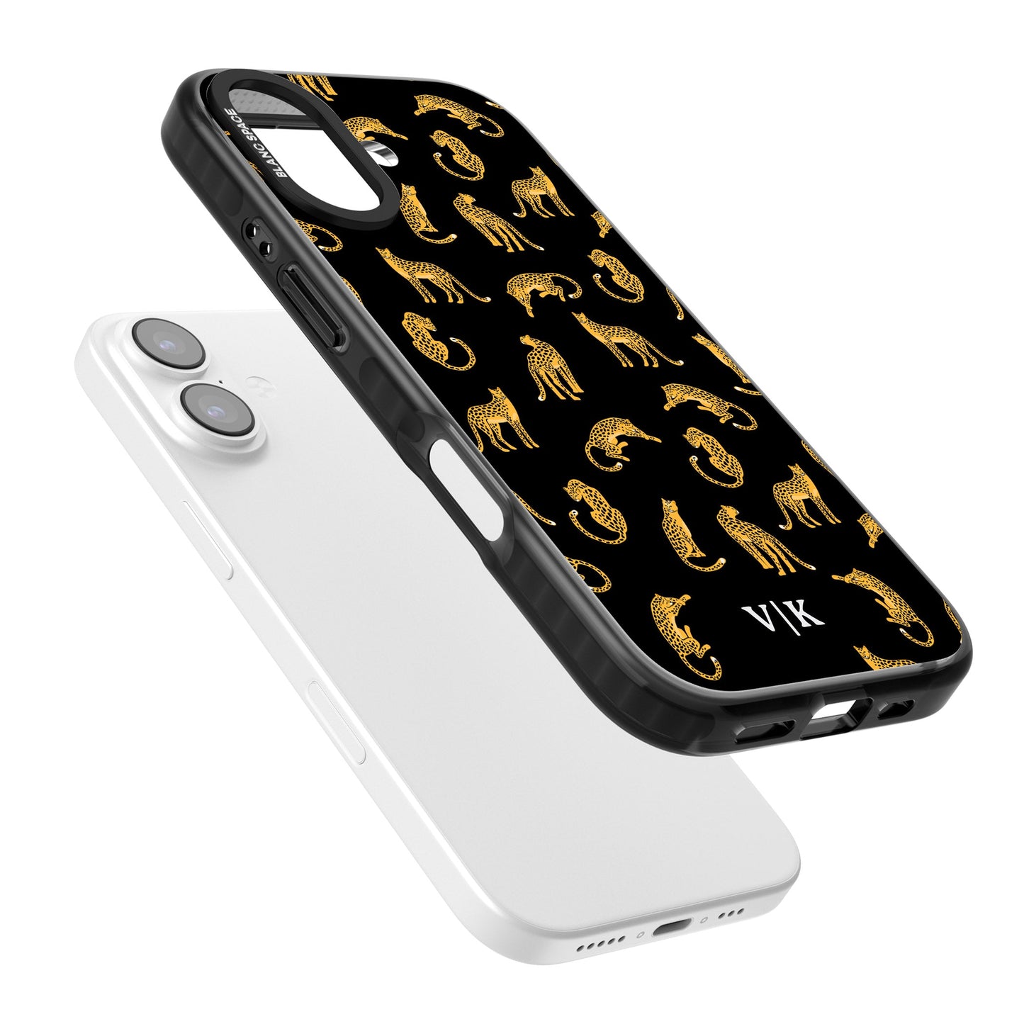 Personalised Gold Cheetah Pattern
