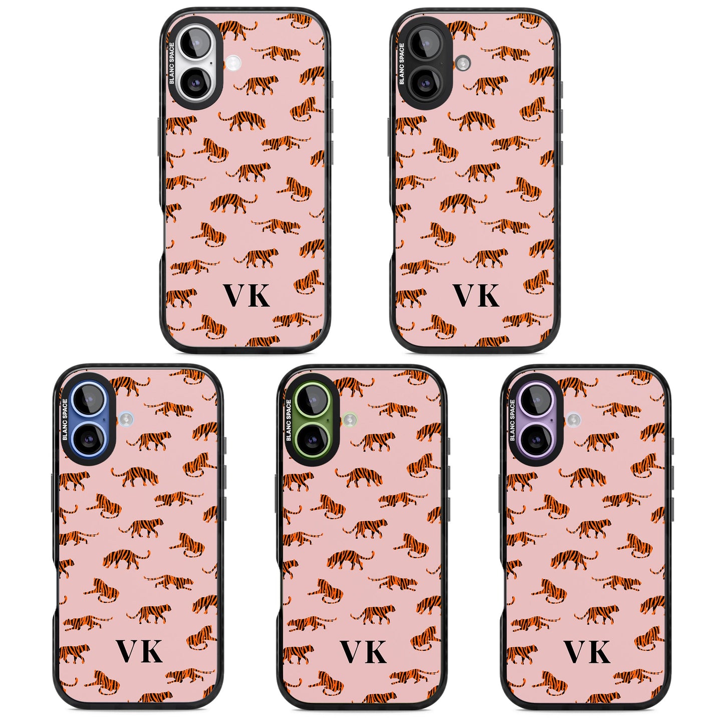 Personalised Pink Safari Tiger Pattern