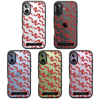 Personalised Red Snake Pattern