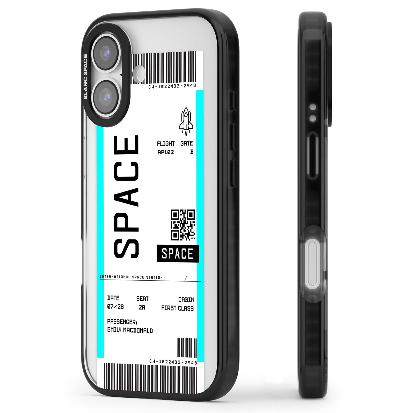 Personalised Space Travel Ticket
