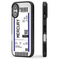 Personalised Mercury Travel Ticket