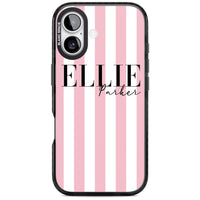 Personalised Pink Stripes