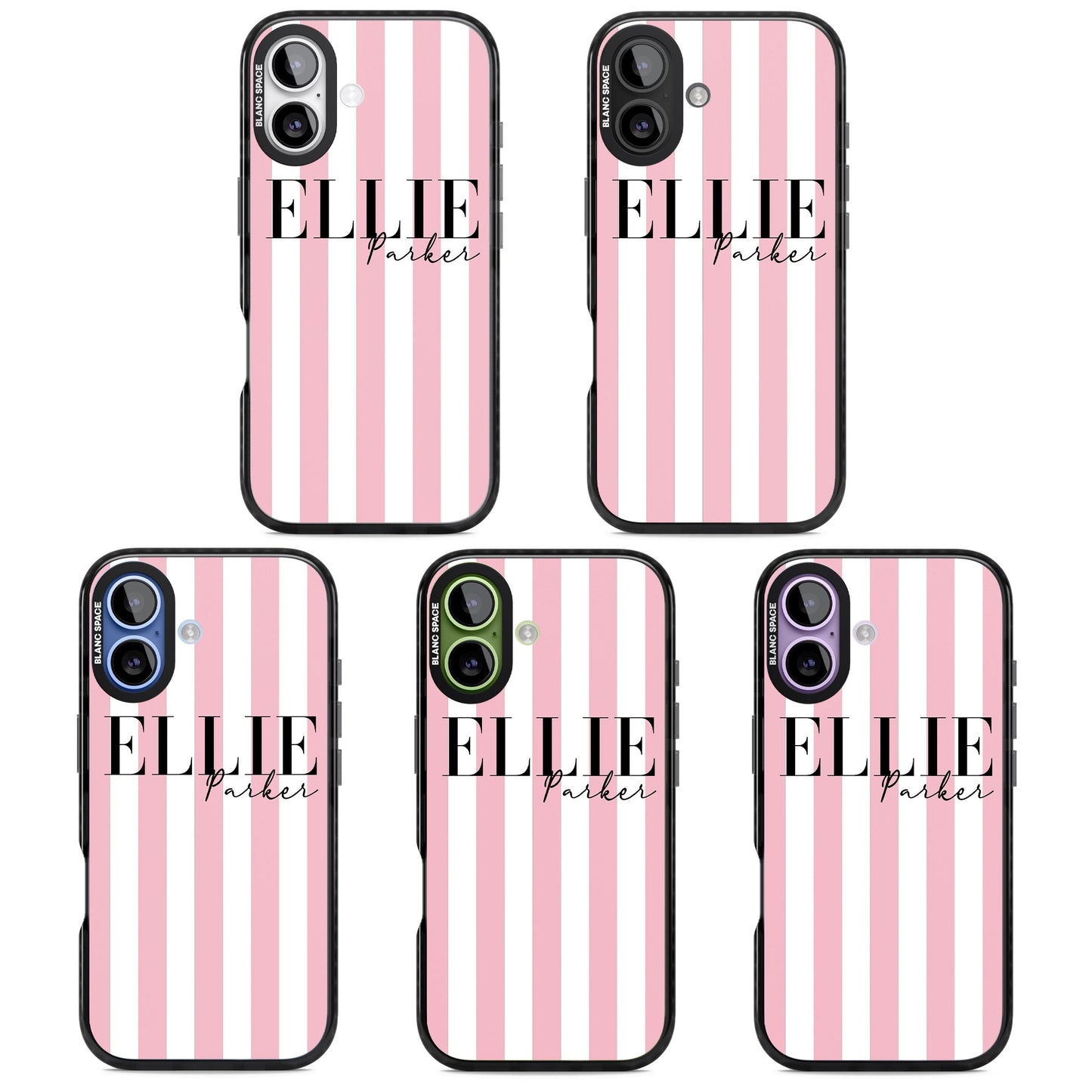 Personalised Pink Stripes