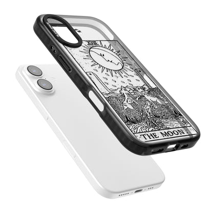 Personalised The Moon Tarot Card (Clear)