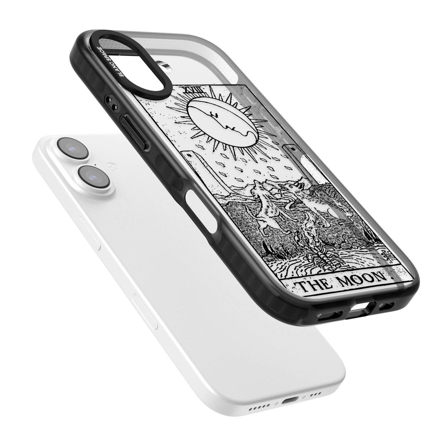 Personalised The Moon Tarot Card (Clear)