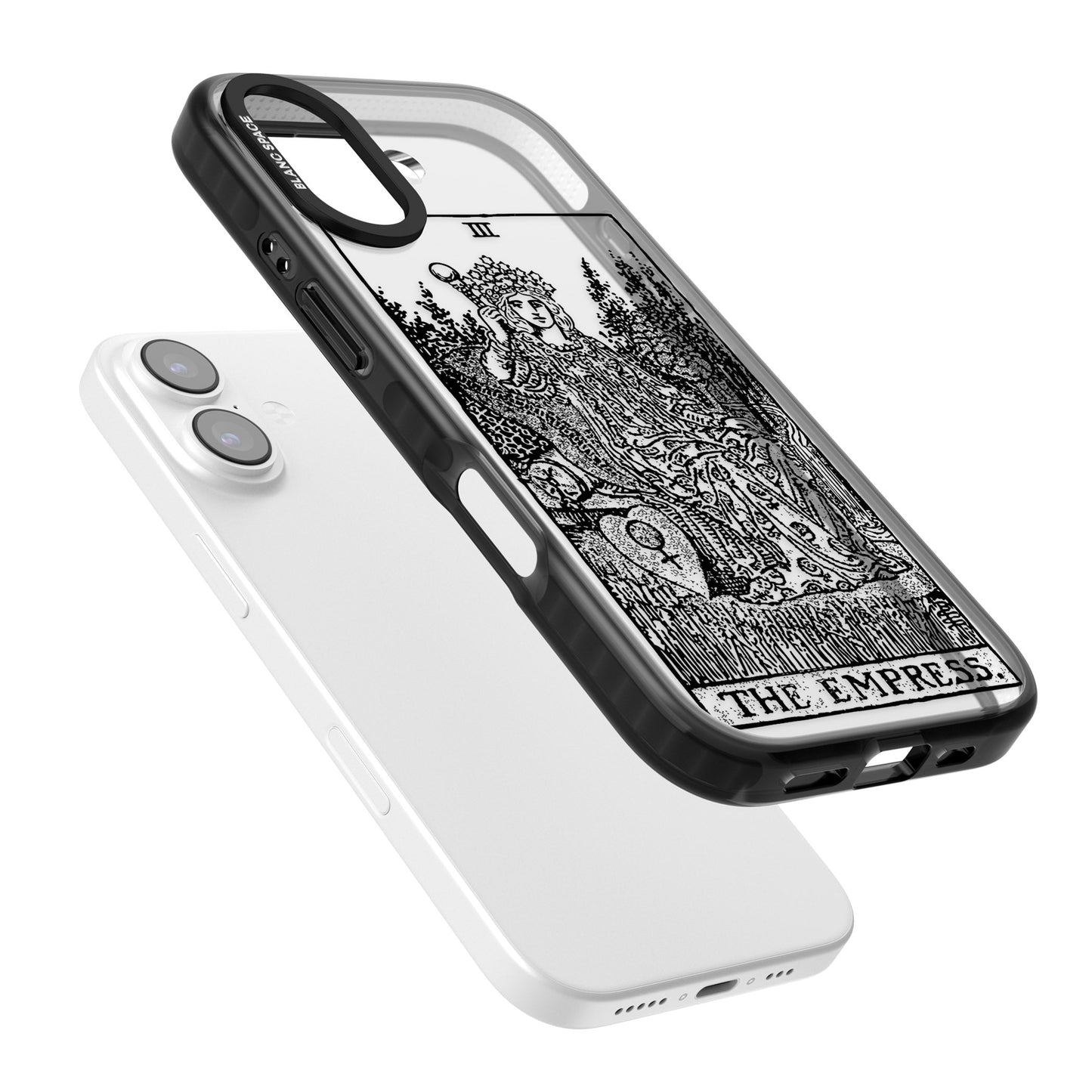 Personalisierte Tarotkarte „Die Kaiserin“ (Transparent)