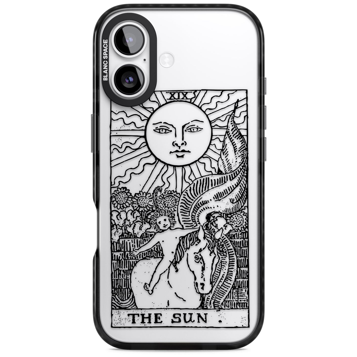 Personalised The Sun Tarot Card (Clear)