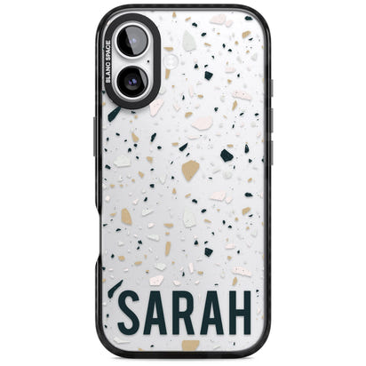 Personalised Terrazzo Blue, Pink, Brown