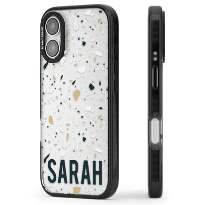 Personalised Terrazzo Blue, Pink, Brown