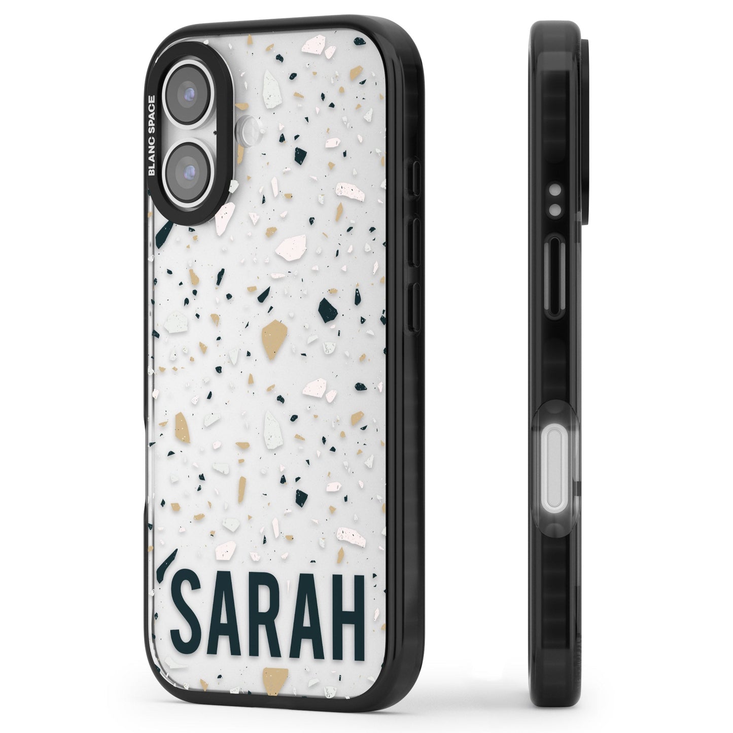 Personalised Terrazzo Blue, Pink, Brown