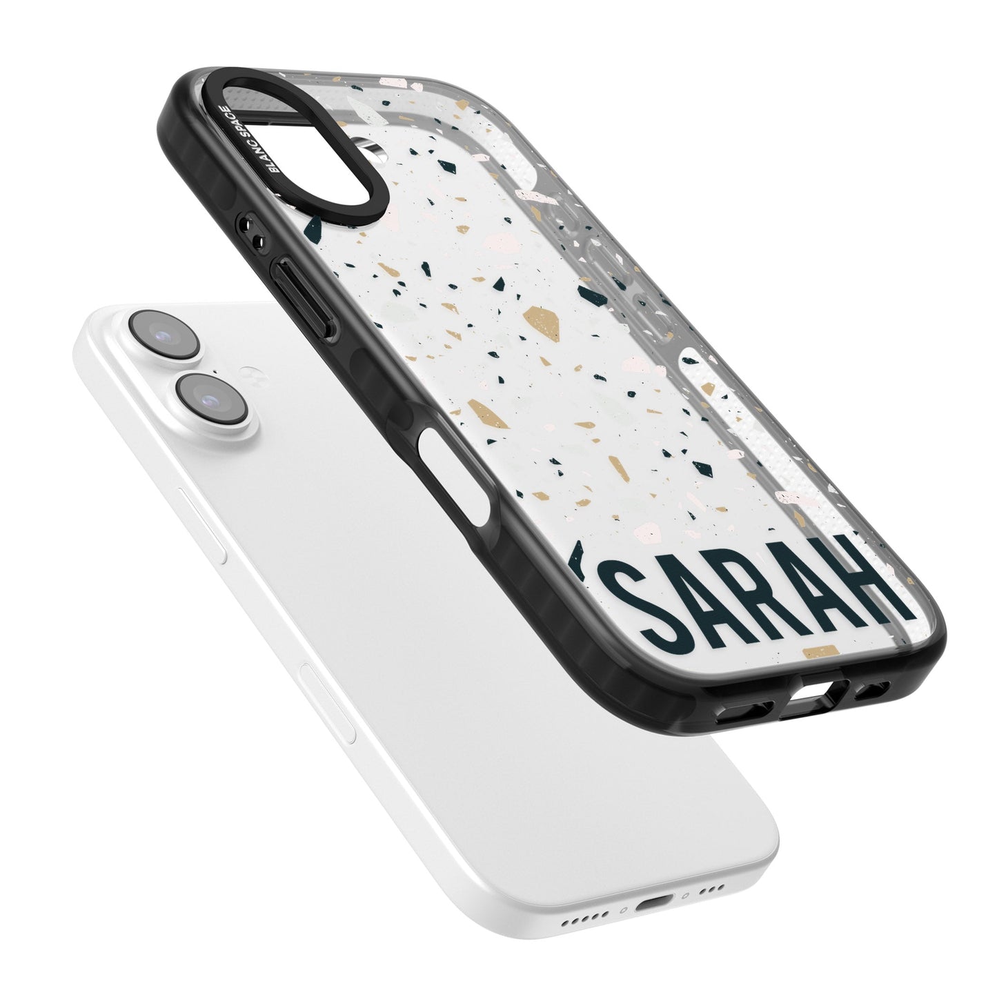 Personalised Terrazzo Blue, Pink, Brown