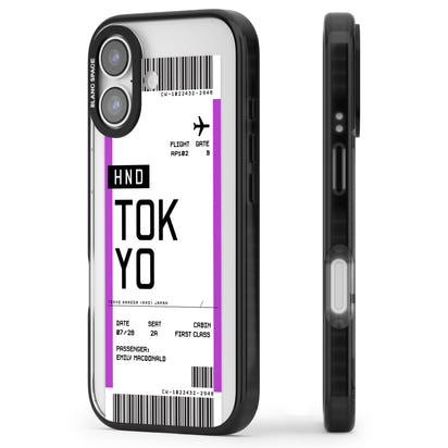 Personalised Tokyo Boarding Pass
