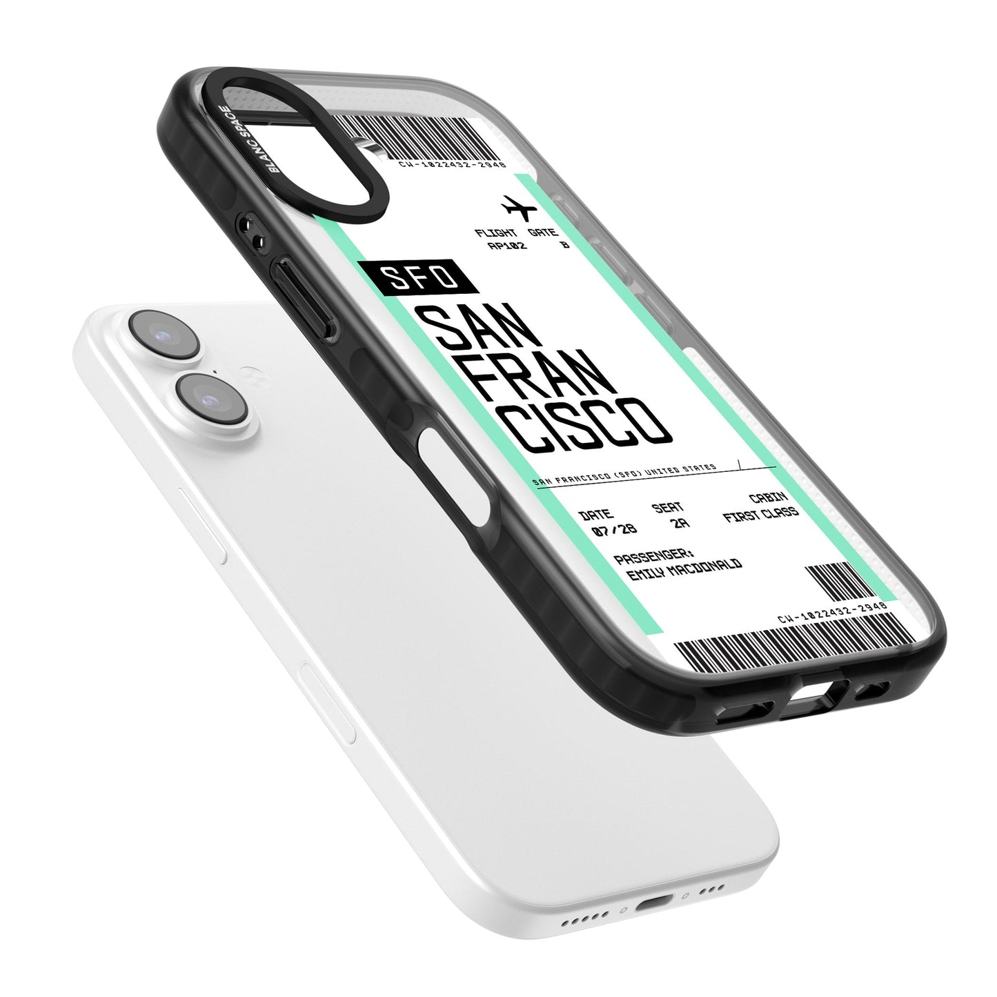 Personalised San Francisco Boarding Pass